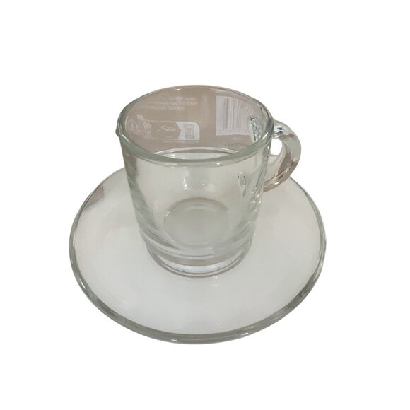Nespresso Glass Espresso Cup & Saucer Set - Picture 4 of 6